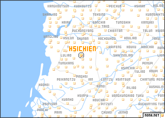 map of Hsi-ch\
