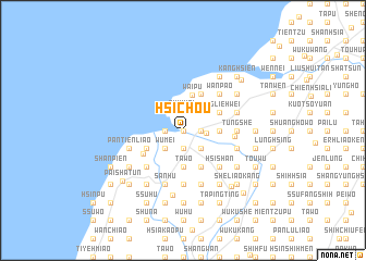 map of Hsi-chou