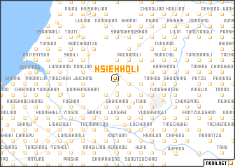 map of Hsieh-ho-li