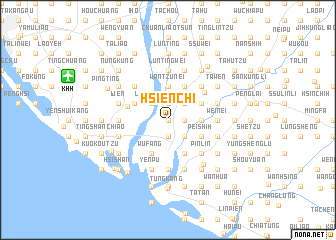 map of Hsien-chi