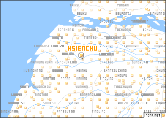 map of Hsien-chü