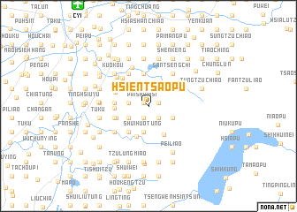 map of Hsien-ts\