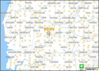 map of Hsi-hu