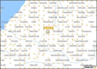 map of Hsi-hu
