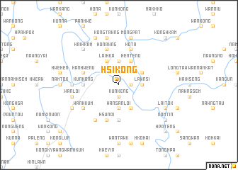 map of Hsi-kong