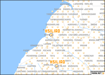 map of Hsi-liao
