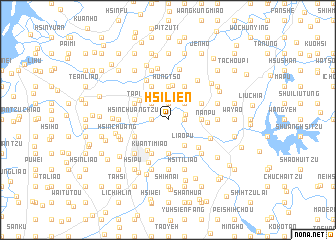 map of Hsi-lien