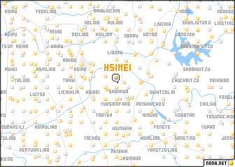 map of Hsi-mei