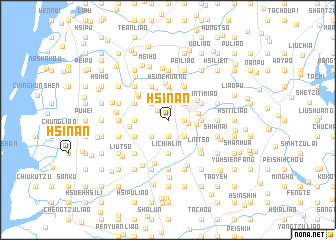 map of Hsin-an