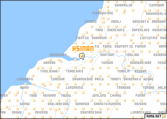 map of Hsi-nan