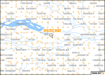 map of Hsin-chai