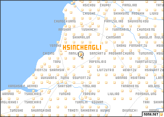 map of Hsin-ch\