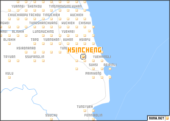 map of Hsin-ch\