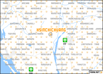 map of Hsin-chi-chuang