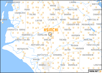map of Hsin-chi