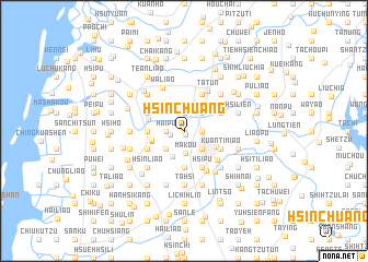 map of Hsin-chuang