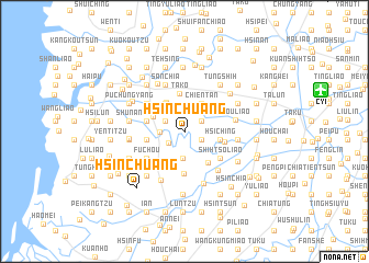 map of Hsin-chuang