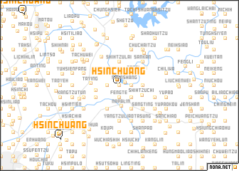 map of Hsin-chuang
