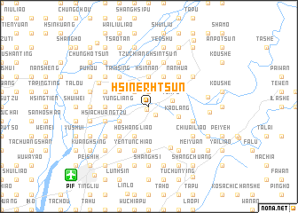 map of Hsin-erh-ts\