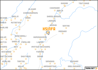 map of Hsin-fa