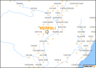 map of Hsin-fu-li