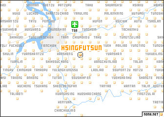 map of Hsing-fu-ts\