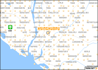 map of Hsing-hua-pu