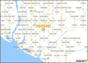 map of Hsing-mei