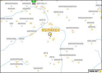 map of Hsinhkek