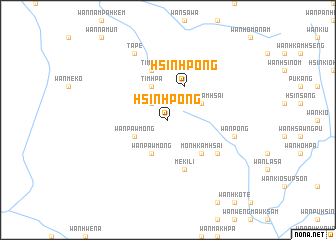 map of Hsinhpong