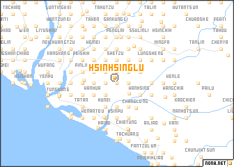map of Hsin-hsing-lu