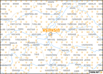 map of Hsin-hsin