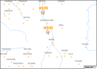 map of Hsin-i