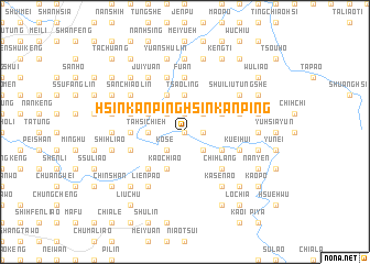 map of Hsin-k\