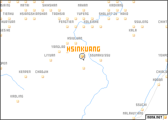 map of Hsin-kuang
