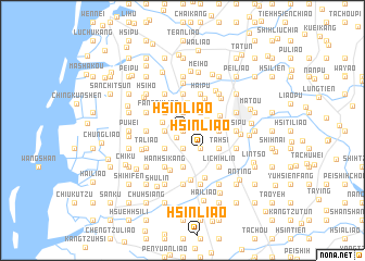 map of Hsin-liao