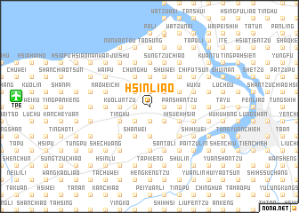 map of Hsin-liao