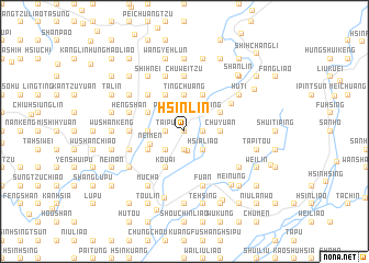 map of Hsin-lin