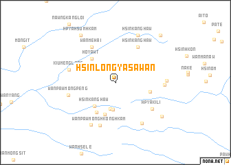 map of Hsinlongya-sa-wān