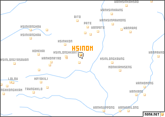 map of Hsin-om