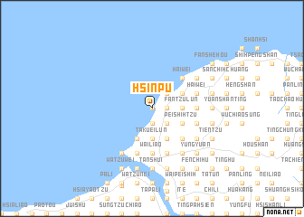 map of Hsin-pu