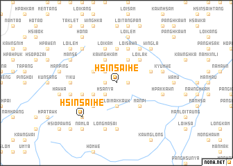 map of Hsinsai-he