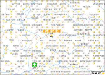 map of Hsin-shan