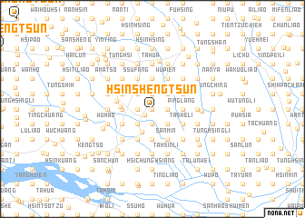 map of Hsin-sheng-ts\