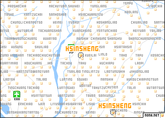 map of Hsin-sheng