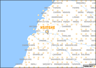 map of Hsin-she