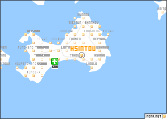 map of Hsin-t\