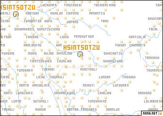 map of Hsin-ts\