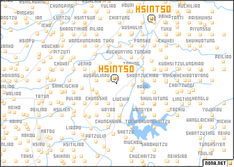 map of Hsin-ts\