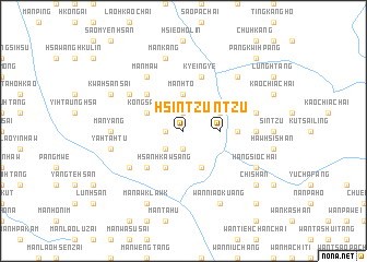 map of Hsintzu